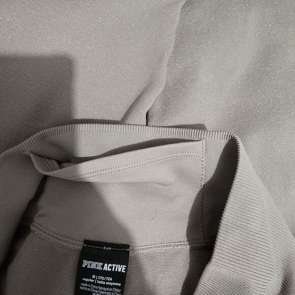 PINK Active - Leggings Seamless High Waisted Shimmer - Size M - Dusty Mauve - Picture 6 of 7